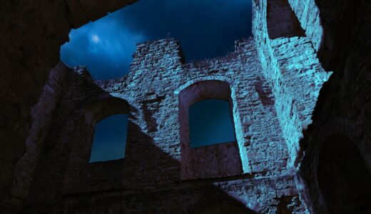 珈琲と廃都市の灯り